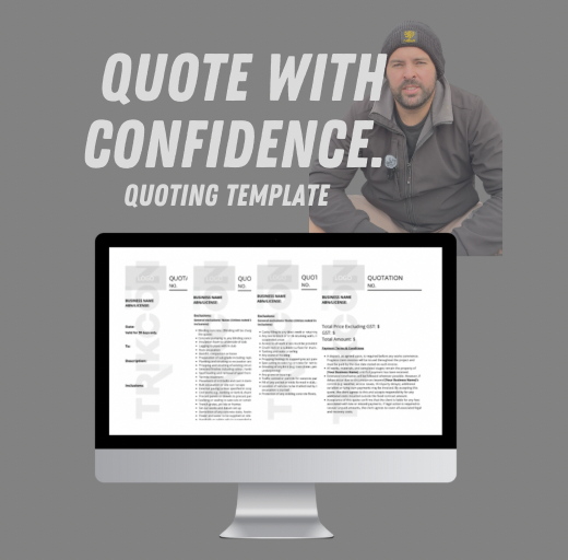 Quoting Template - Template & Video